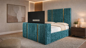Crushed Velvet Teal