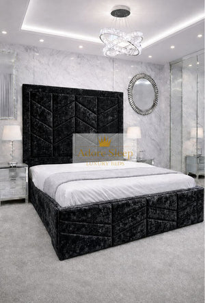Crushed Velvet Black