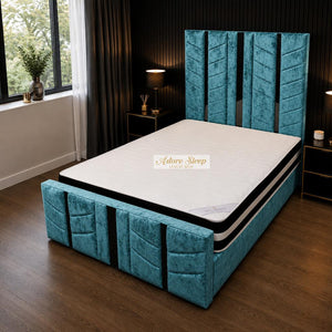 Crushed Velvet Teal