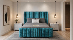 Crushed Velvet Teal