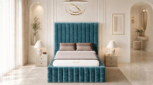 Crushed Velvet Teal