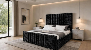 Crushed Velvet Black