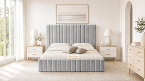 Plush Velvet Silver