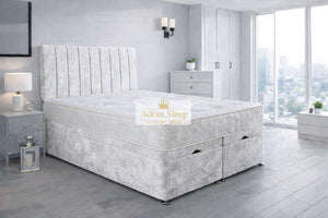 Crushed Velvet White
