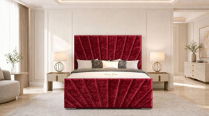 Crushed Velvet Red