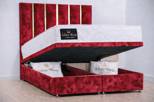 Crushed Velvet Red