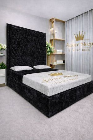 Crushed Velvet Black