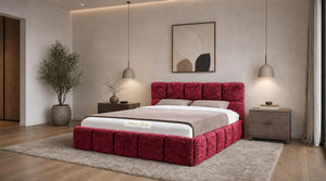 Crushed Velvet Red