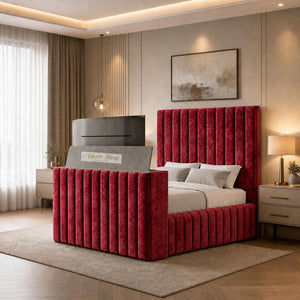 Crushed Velvet Red