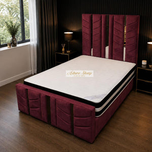 Plush Velvet Maroon