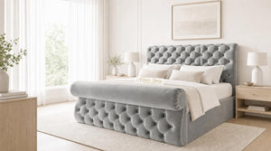 Plush Velvet Steel