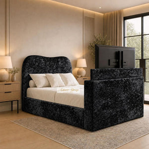 Crushed Velvet Black