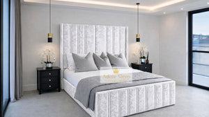 Crushed Velvet White
