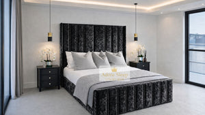 Crushed Velvet Black