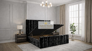 Crushed Velvet Black