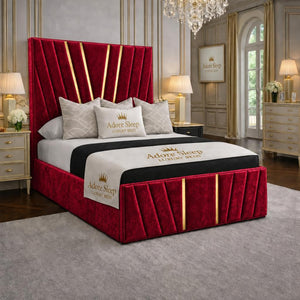Crushed Velvet Red