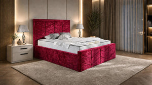 Crushed Velvet Red