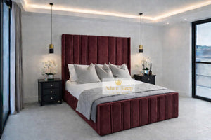 Plush Velvet Maroon