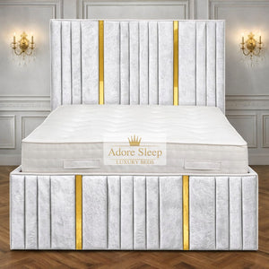 Crushed Velvet White