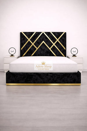Crushed Velvet Black