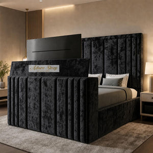 Crushed Velvet Black