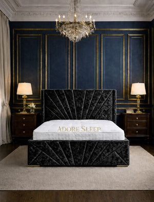 Crushed Velvet Black