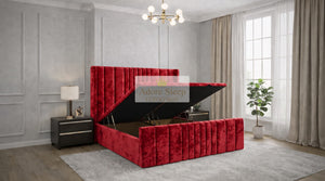 Crushed Velvet Red