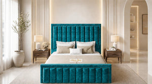 Crushed Velvet Teal