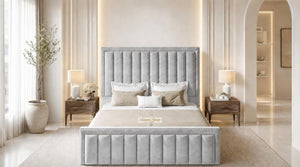 Plush Velvet Silver