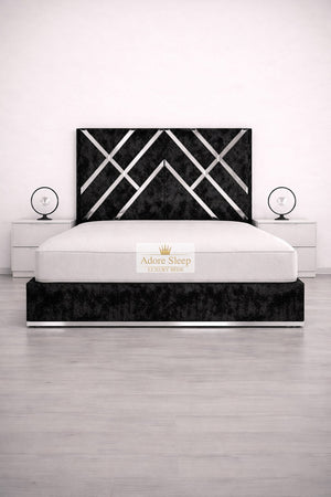 Crushed Velvet Black