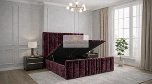 Crushed Velvet Aubergine