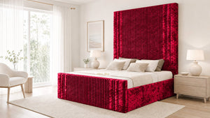 Crushed Velvet Red