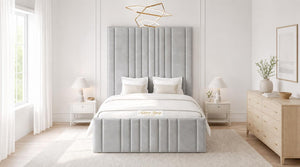 Plush Velvet Silver