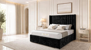 Crushed Velvet Black