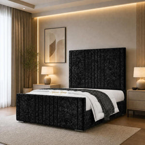 Crushed Velvet Black