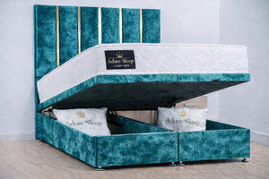 Crushed Velvet Teal