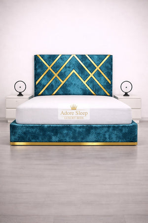 Crushed Velvet Teal