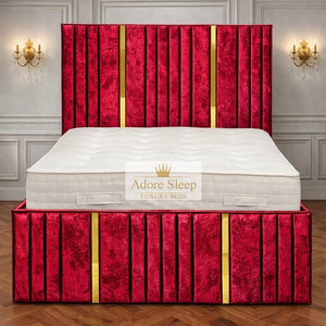 Crushed Velvet Red