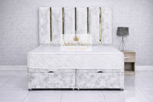 Crushed Velvet White