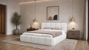 Crushed Velvet White