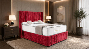 Crushed Velvet Red