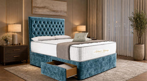 Crushed Velvet Teal