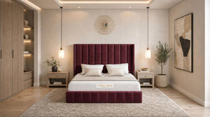 Plush Velvet Maroon