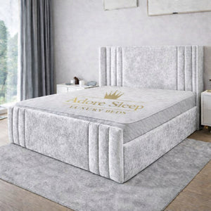 Crushed Velvet White