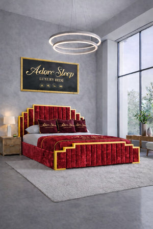 Crushed Velvet Red
