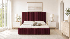 Plush Velvet Maroon