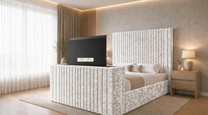 Crushed Velvet White