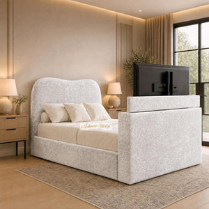 Crushed Velvet White